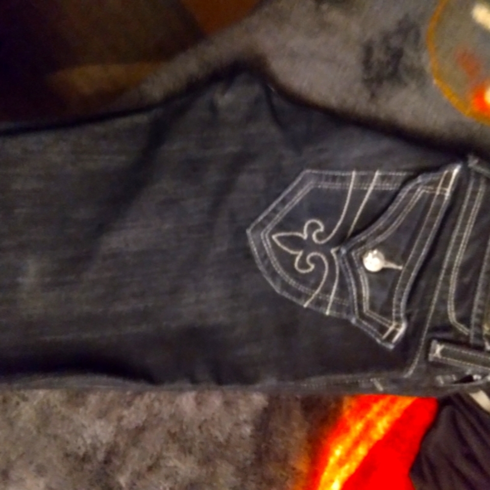 Women's jeans Rock Revival  gorgeous  black  size 29